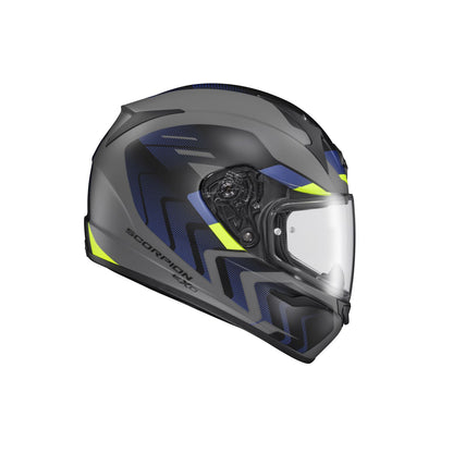 ScorpionEXO EXO-R320 Full-Face Helmet - Alchemy - Cement/Blue/Hi-Viz_1404343