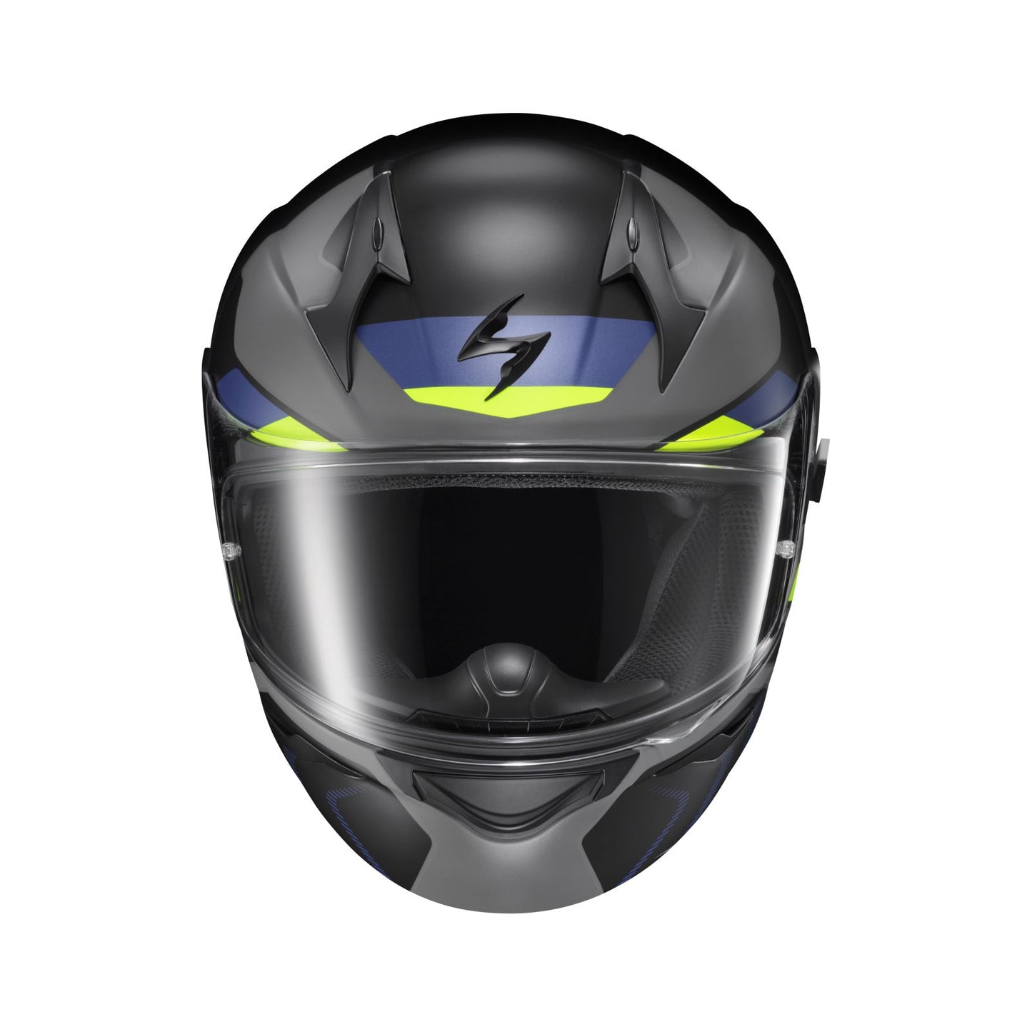 ScorpionEXO EXO-R320 Full-Face Helmet - Alchemy - Cement/Blue/Hi-Viz_1404347