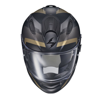 ScorpionEXO Ryzer Full-Face Helmet Evolution - Gold - XL OPEN BOX [MPN: RYZ-2056]_2104992