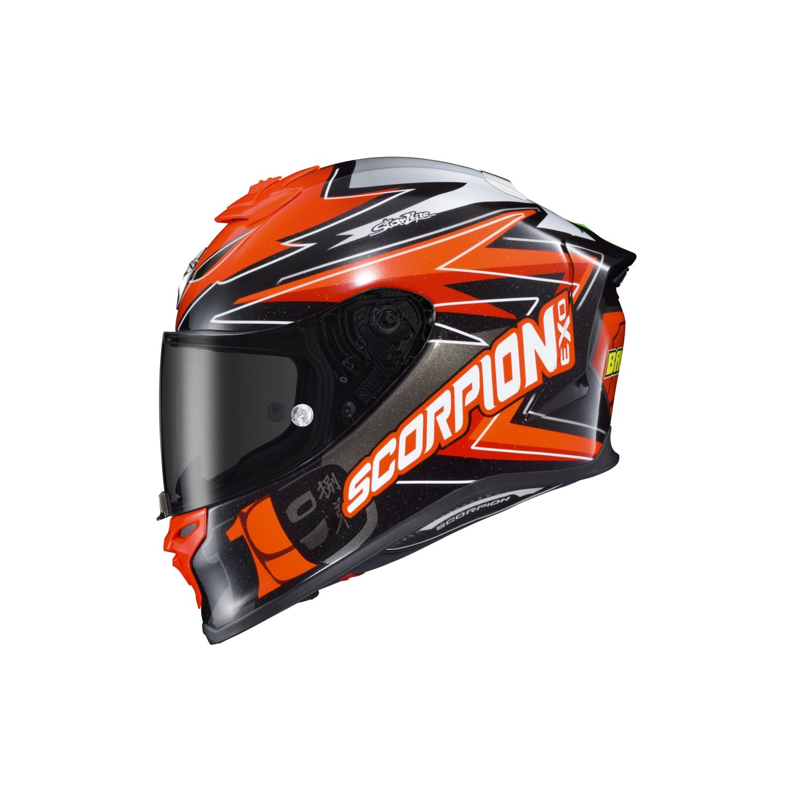 ScorpionEXO EXO-R1 Air Full Face Helmet - Bautista - Red/Black/White_1404616