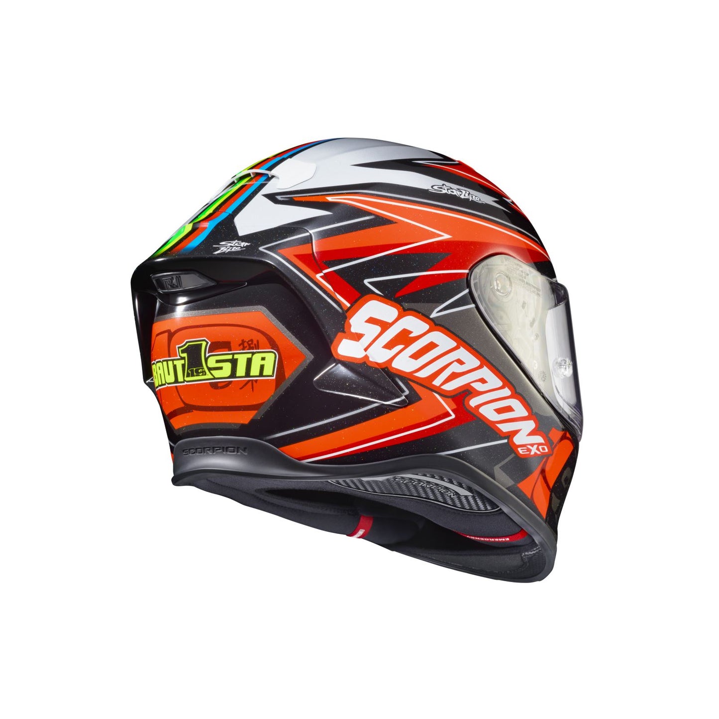 ScorpionEXO EXO-R1 Air Full Face Helmet - Bautista - Red/Black/White_1404619