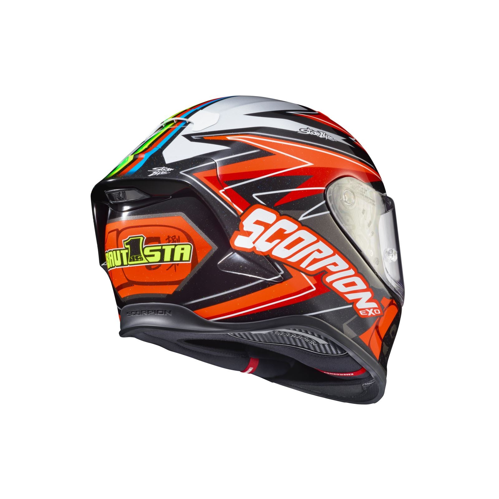 ScorpionEXO EXO-R1 Air Full Face Helmet - Bautista - Red/Black/White_1404619