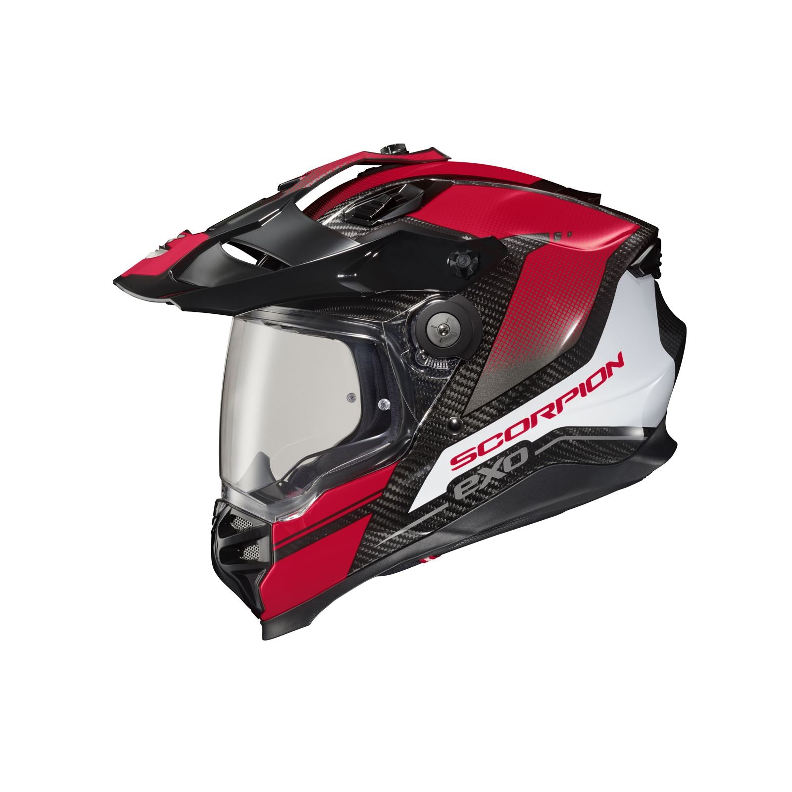ScorpionEXO XT9000 Carbon Full-Face Helmet - Trailhead - Dark Red_1486706