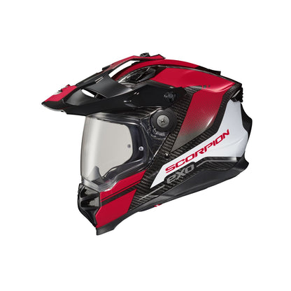 ScorpionEXO XT9000 Carbon Full-Face Helmet - Trailhead - Dark Red_1486706