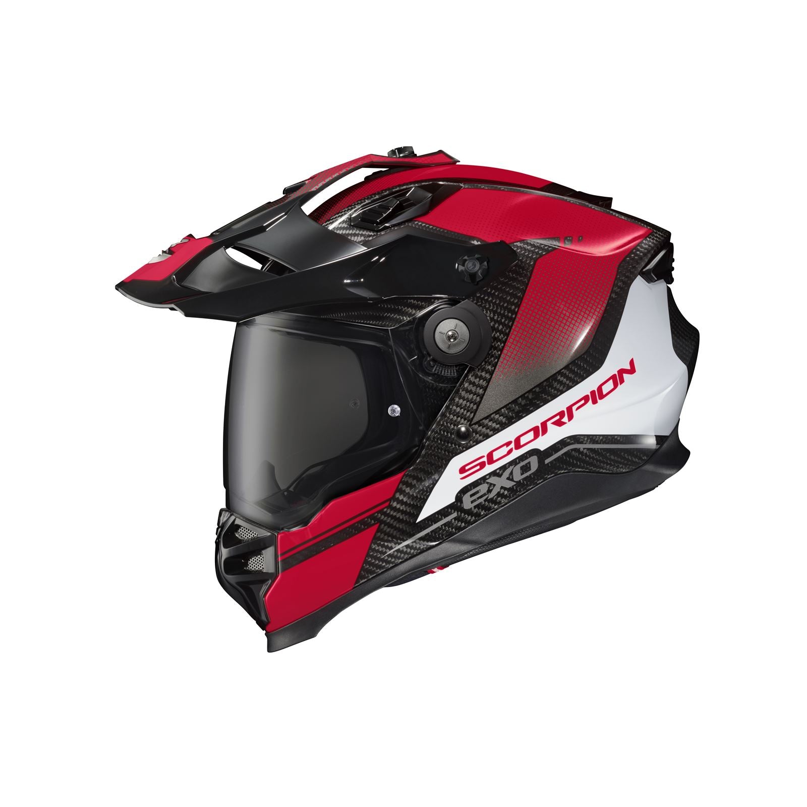 ScorpionEXO XT9000 Carbon Full-Face Helmet - Trailhead - Dark Red_1486708