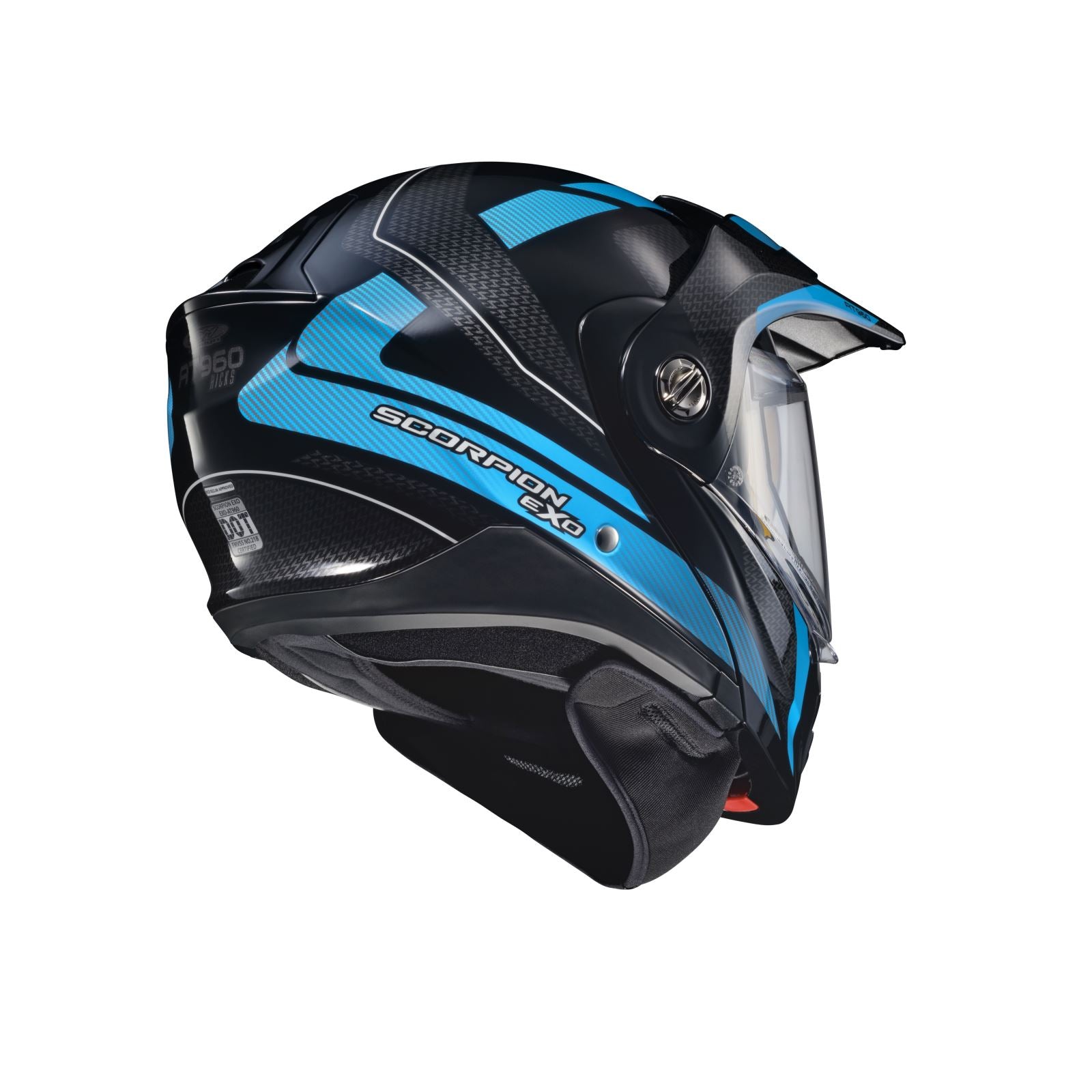 ScorpionEXO EXO-AT960 Helmet Hicks - Light Blue - Medium OPEN BOX [MPN: 96-1184-SD]_2085802