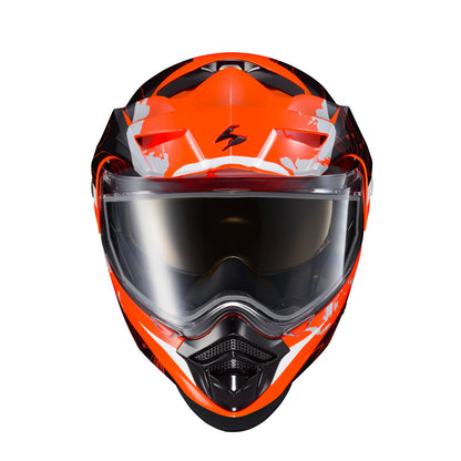 ScorpionEXO EXO-AT960 Cold Weather Helmet - Orange - Large (Dual) OPEN BOX [MPN: 96-1035-SD]_1893953