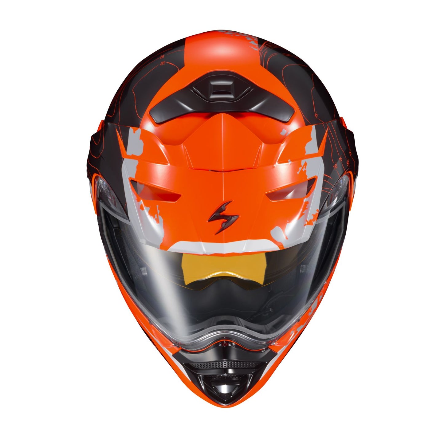ScorpionEXO EXO-AT960 Cold Weather Helmet - Orange - Large (Dual) OPEN BOX [MPN: 96-1035-SD]_1893954