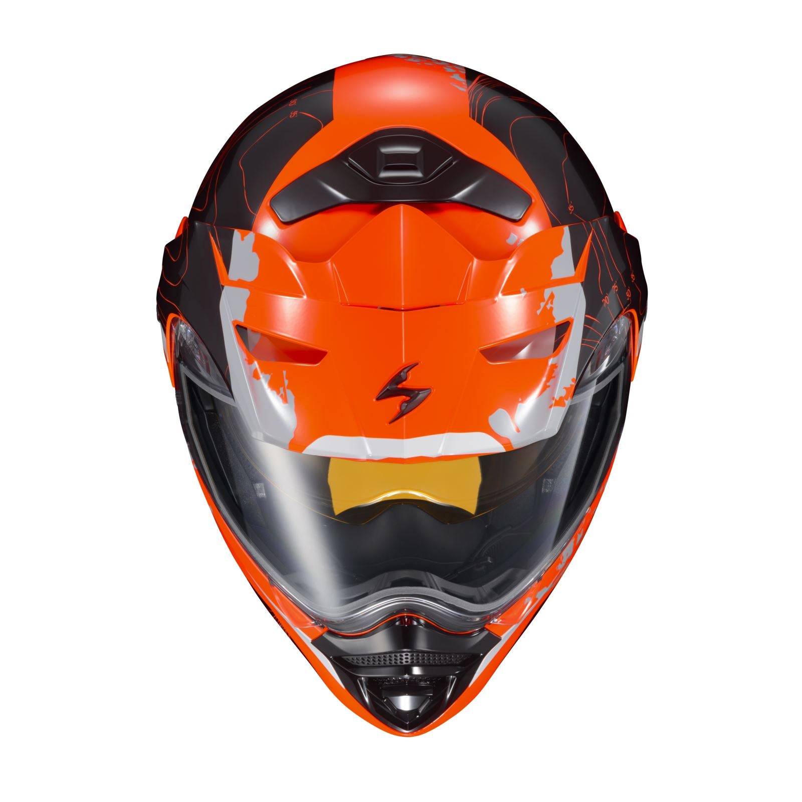 ScorpionEXO EXO-AT960 Cold Weather Helmet - Orange - Large (Dual) OPEN BOX [MPN: 96-1035-SD]_1893954