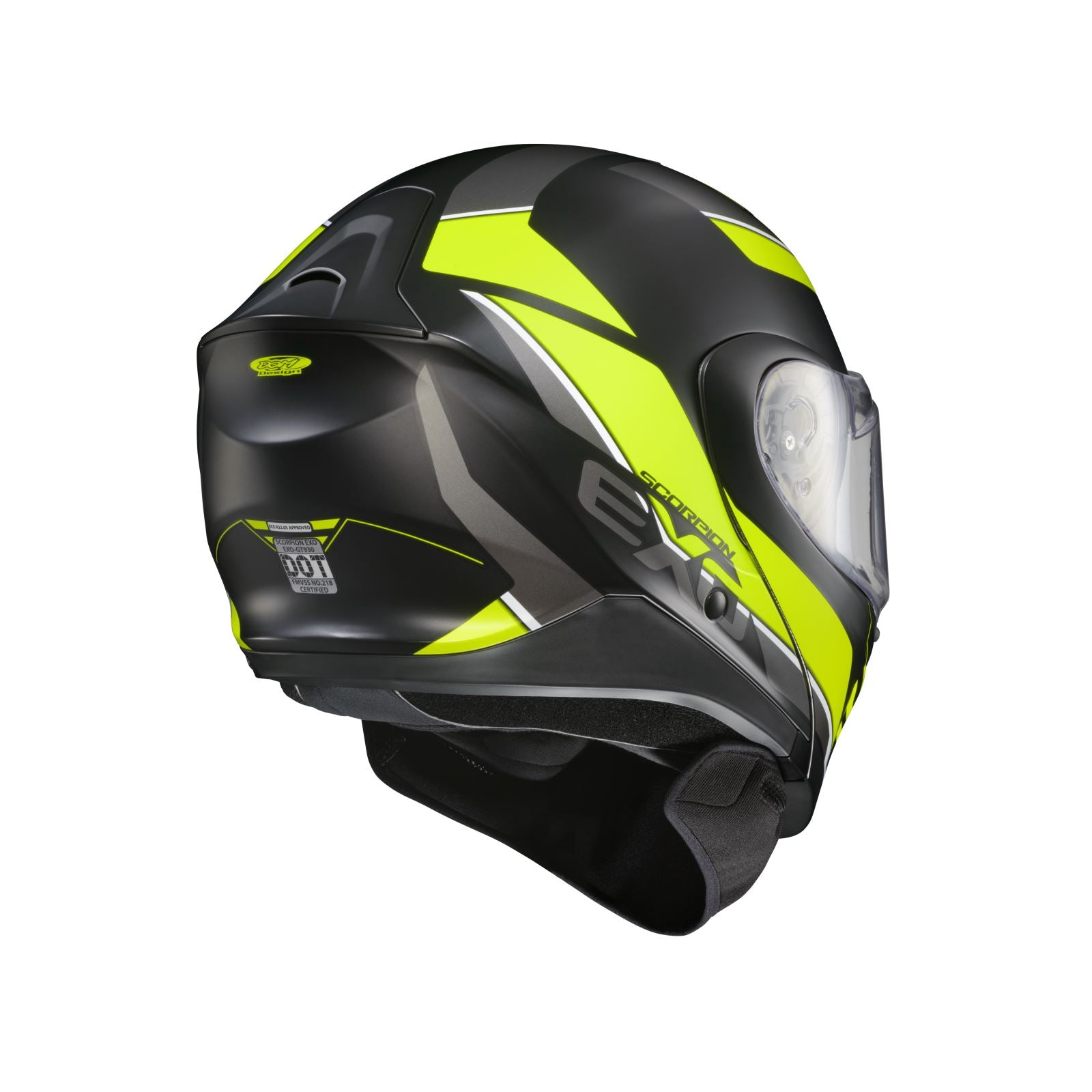 ScorpionEXO EXO-GT930 Cold Weather Helmet Hi-Viz - Large OPEN BOX [MPN: 93-1035-SD]_2178878