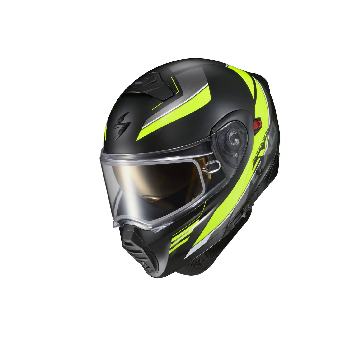 ScorpionEXO EXO-GT930 Cold Weather Helmet Hi-Viz - Large OPEN BOX [MPN: 93-1035-SD]_2178879