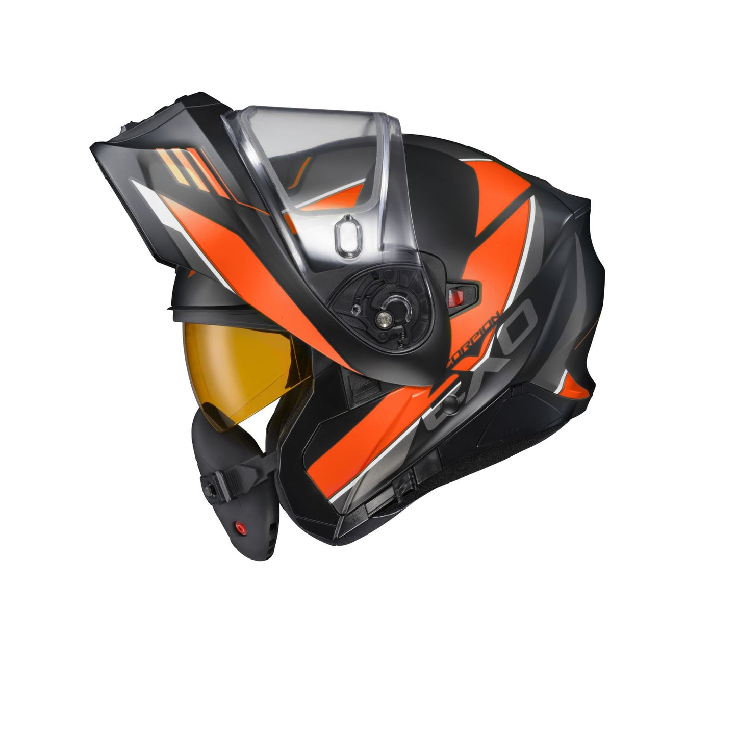 ScorpionEXO EXO-GT930 Cold Weather Helmet - Orange - 2XL OPEN BOX [MPN: 93-1047-SD]_1951554