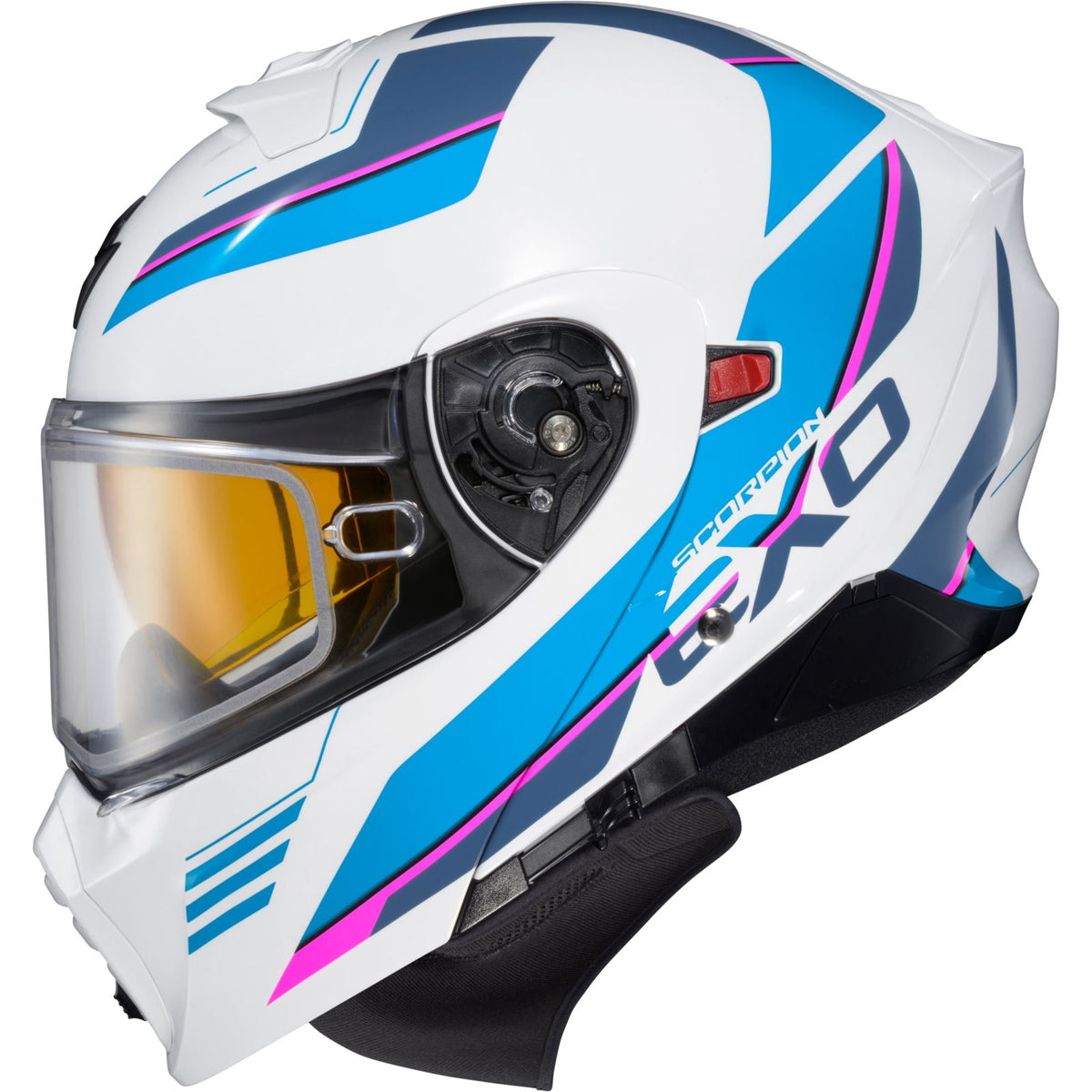 ScorpionEXO EXO-GT930 Helmet Modulus - White/Blue - Medium OPEN BOX [MPN: 93-1024-SD]_2757484