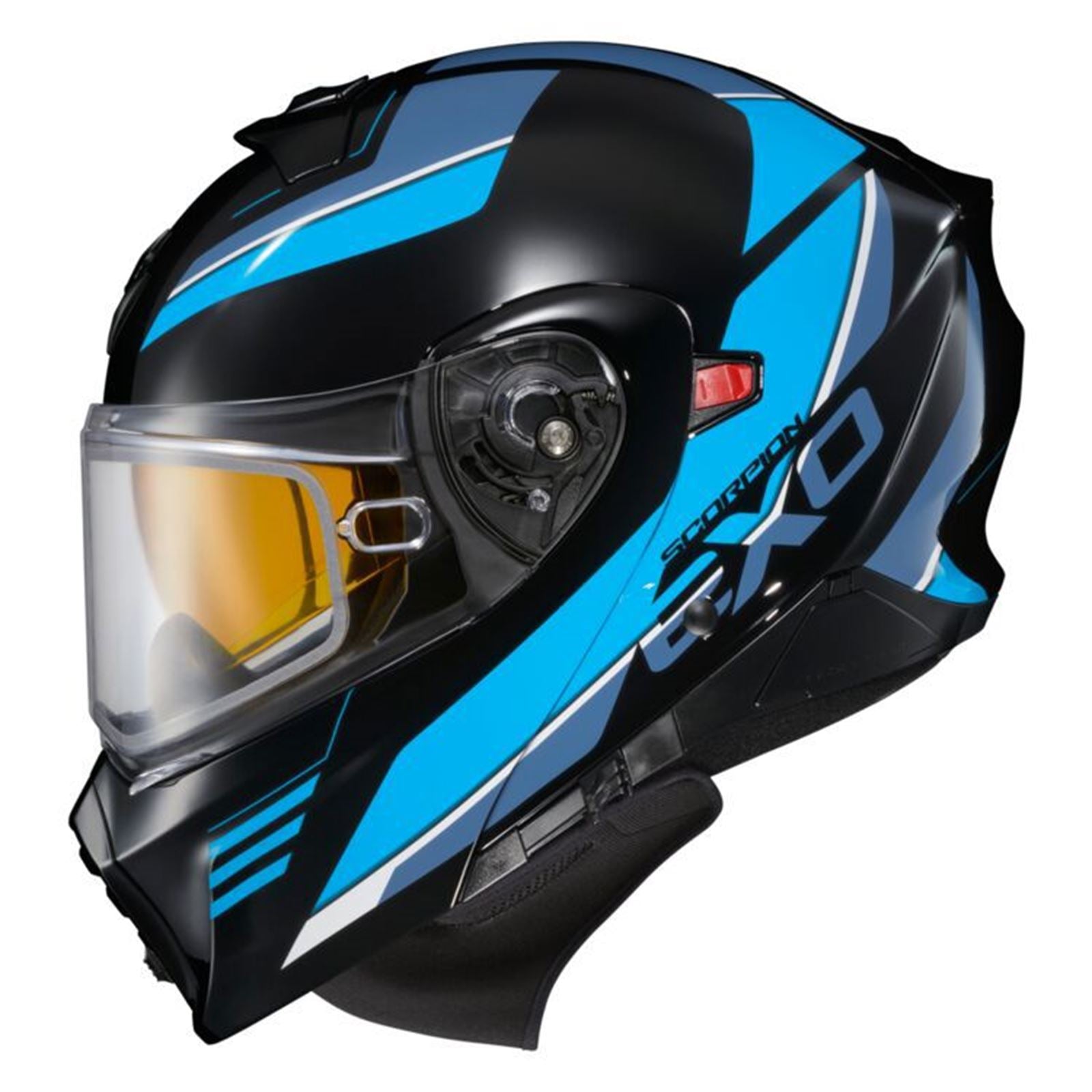 ScorpionEXO EXO-GT930 Helmet Modulus - Black/Blue - L OPEN BOX [MPN: 93-1055-EC]_2722906