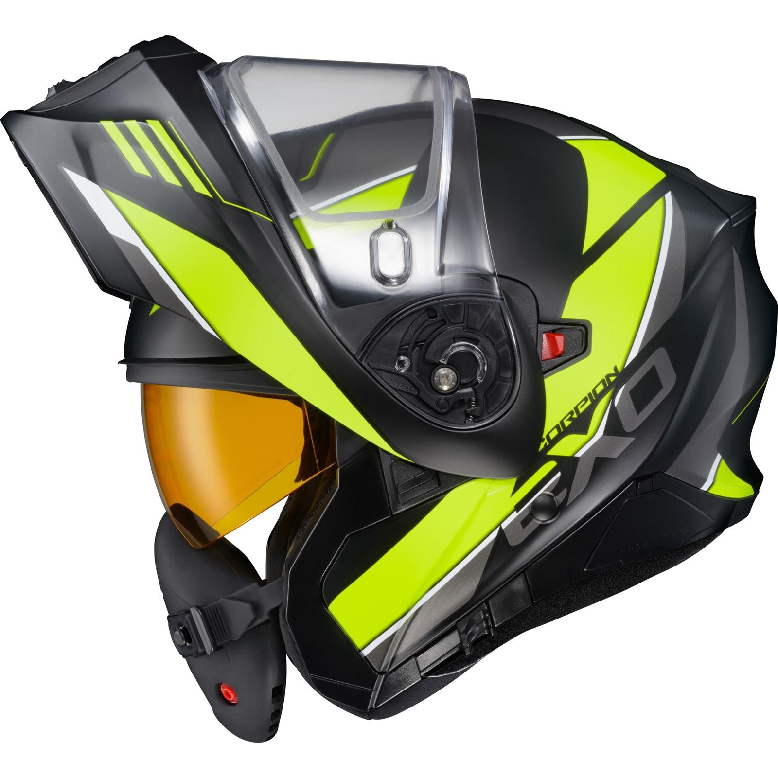 ScorpionEXO EXO-GT930 Cold Weather Helmet Modulus - Hi-Vis - 2X-Large (Electric) [MPN: 93-1037-EC]_1863749