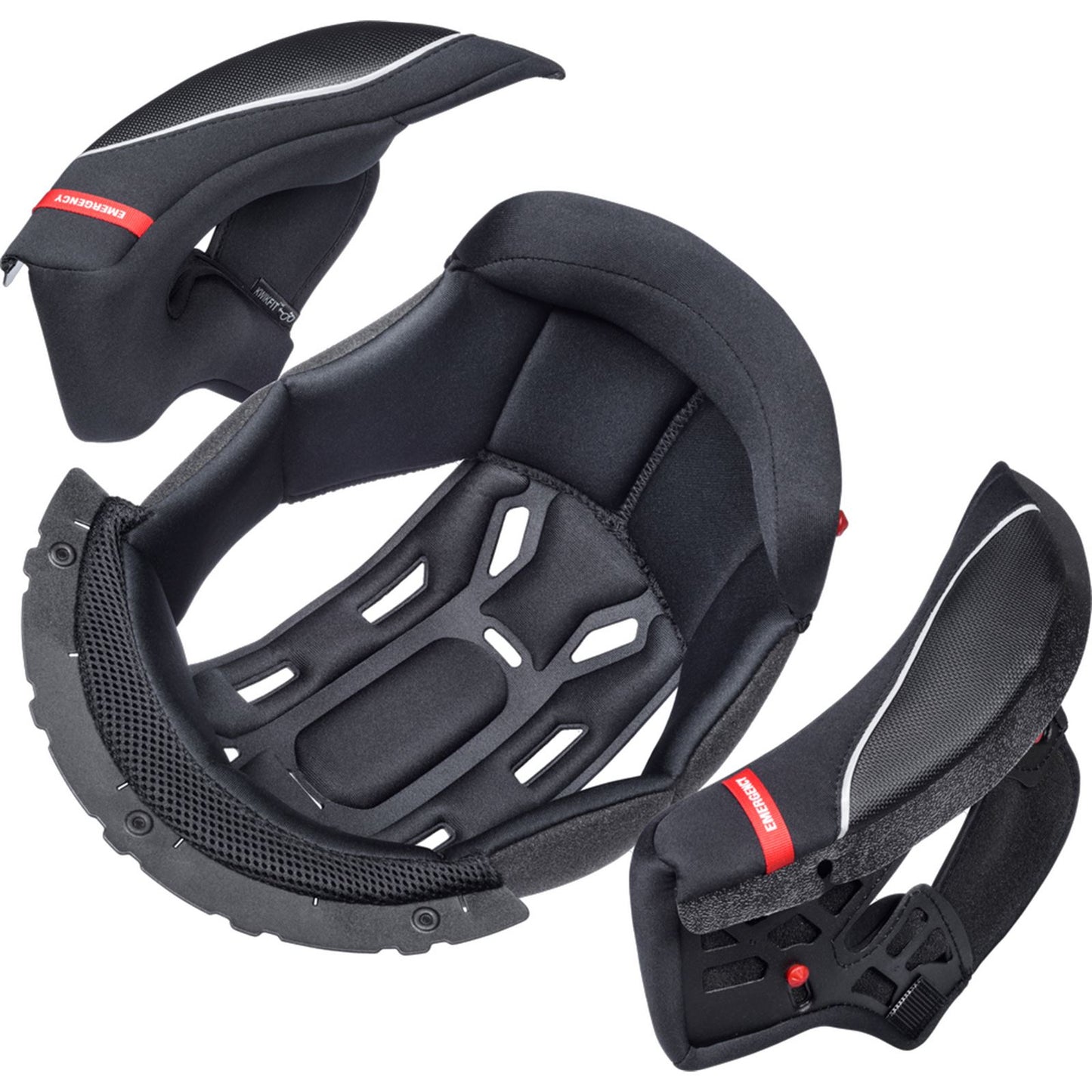 ScorpionEXO Ryzer Kwikwick C Liner/Cheek Pad Kit - X-Large [MPN: 52-RYZ-06]_1651487