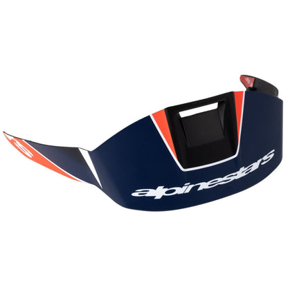 Alpinestars Supertech R10 Spoiler - Standard - Matte Black/Carbon Red Fluo/Blue [MPN: 8953324-1383]_1439773