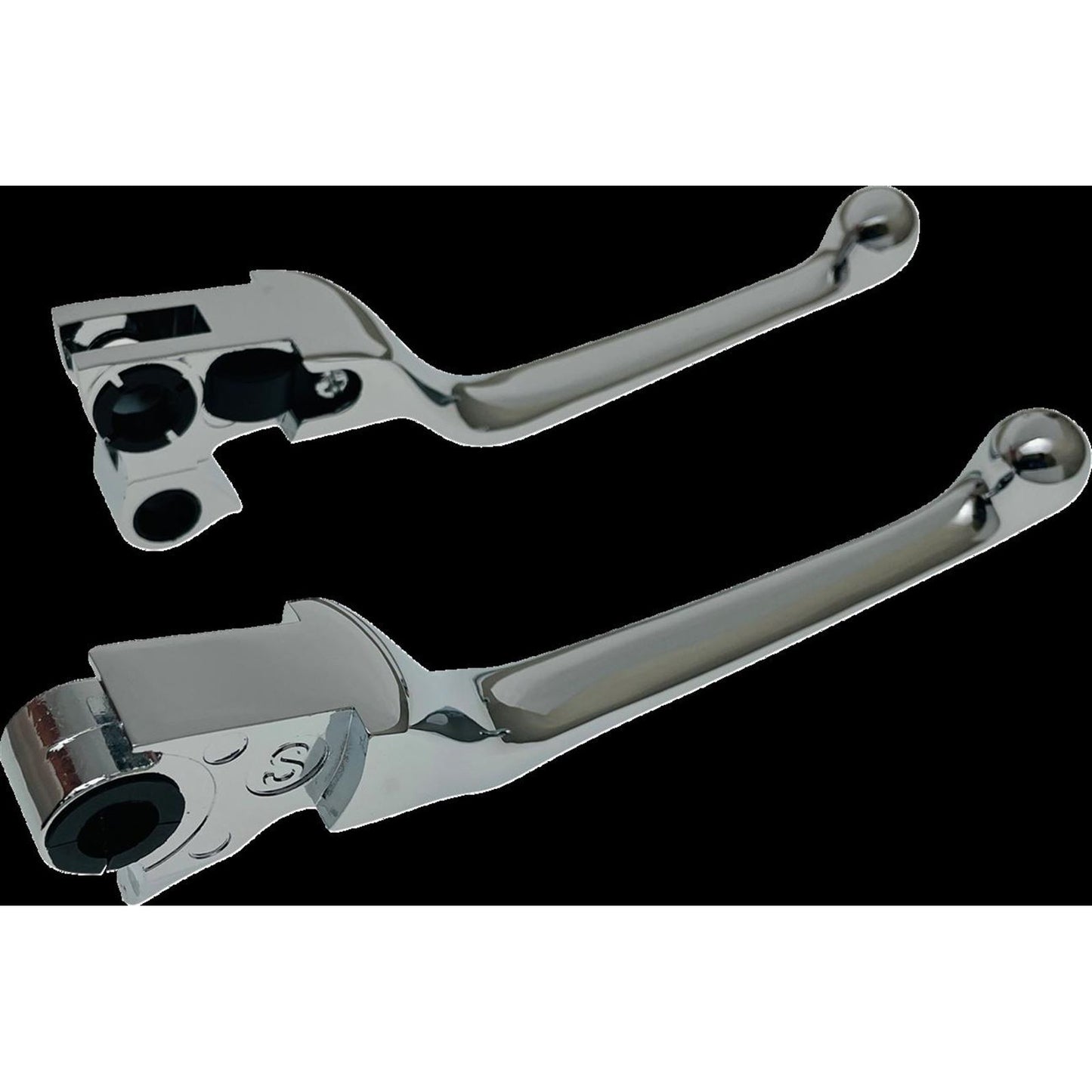 Drag Specialties Lever Set - Narrow - Chrome [MPN: 0610-2300]_1415542