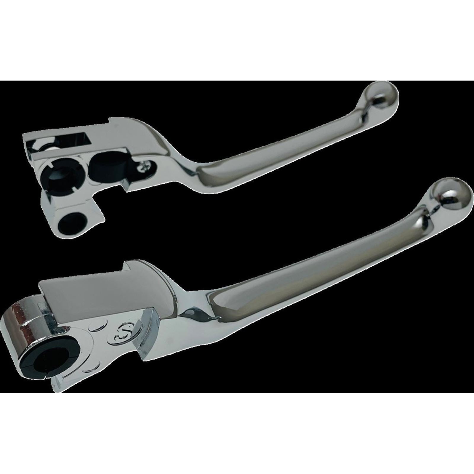 Drag Specialties Lever Set - Narrow - Chrome [MPN: 0610-2300]_1415542