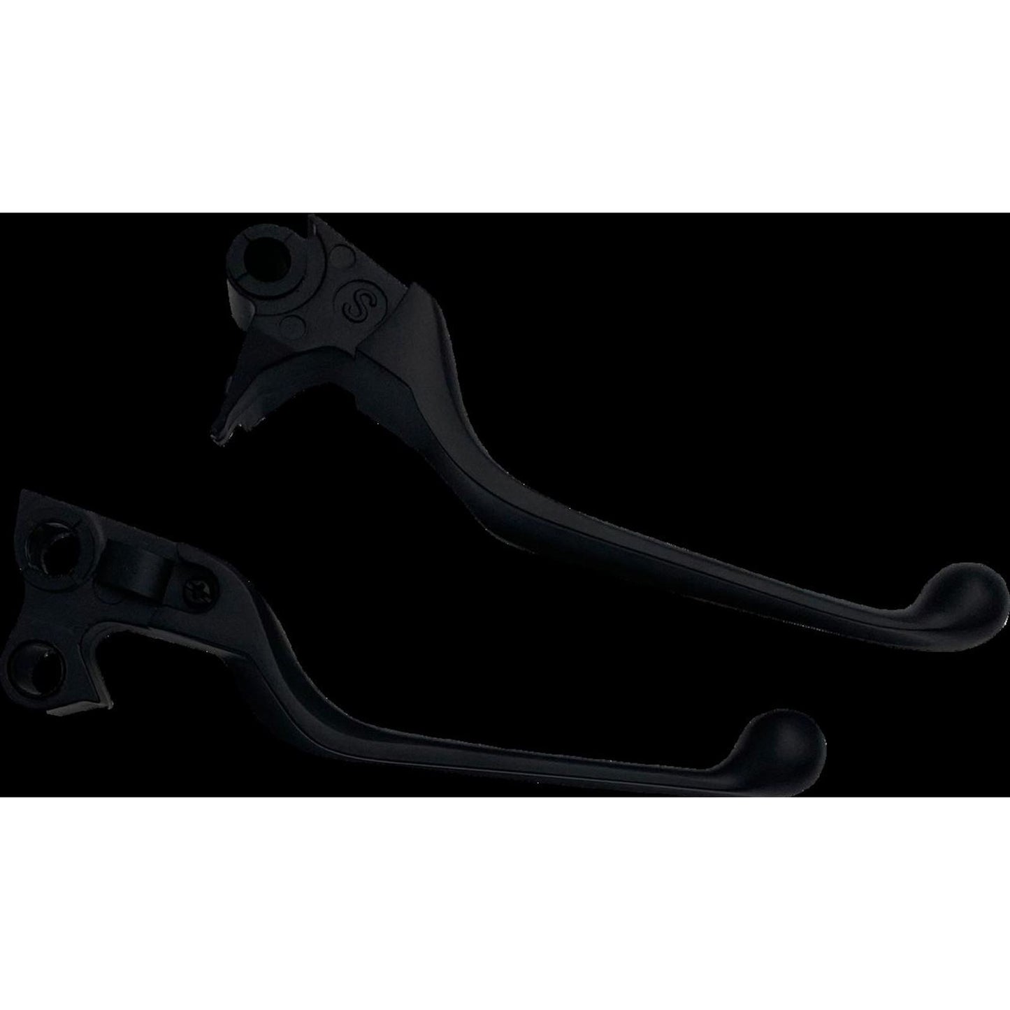 Drag Specialties Lever Set - Narrow - Black [MPN: 0610-2301]_1415541