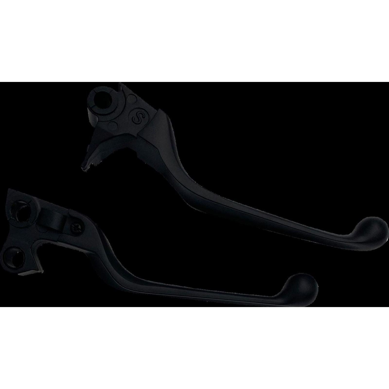 Drag Specialties Lever Set - Narrow - Black [MPN: 0610-2301]_1415541
