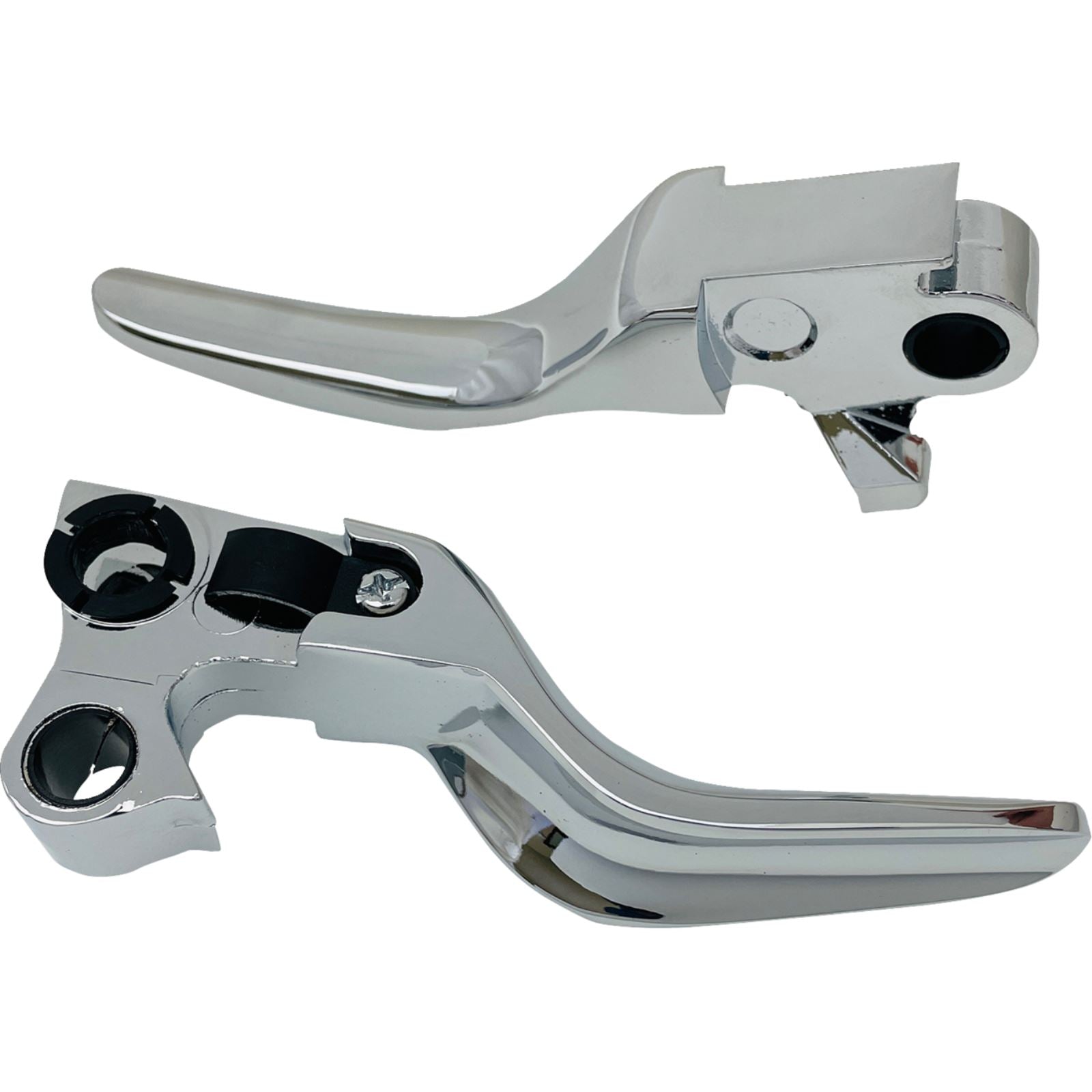 Drag Specialties Lever Set - Short - Chrome 0610-2302_1399971