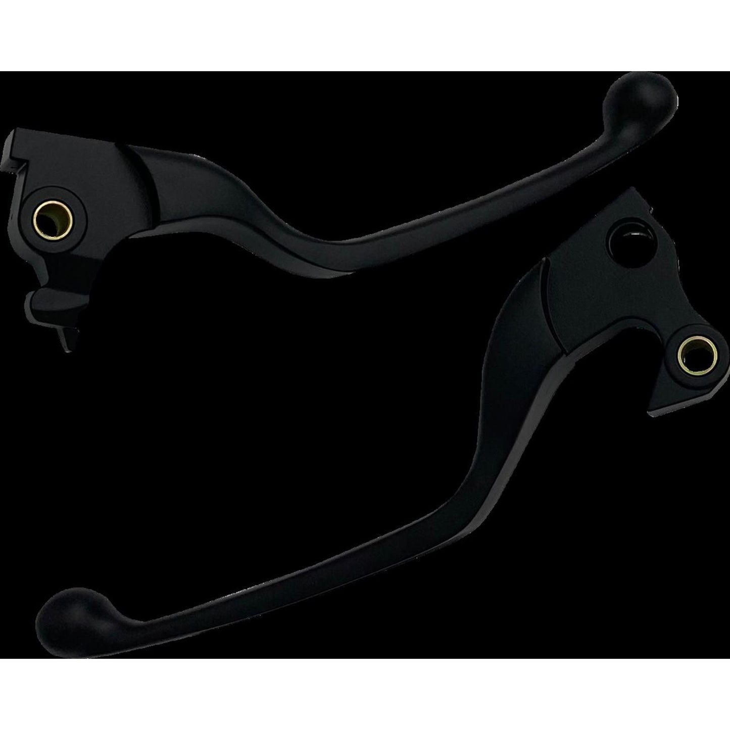 Drag Specialties Lever Set - Narrow - Black 0610-2313_1415535