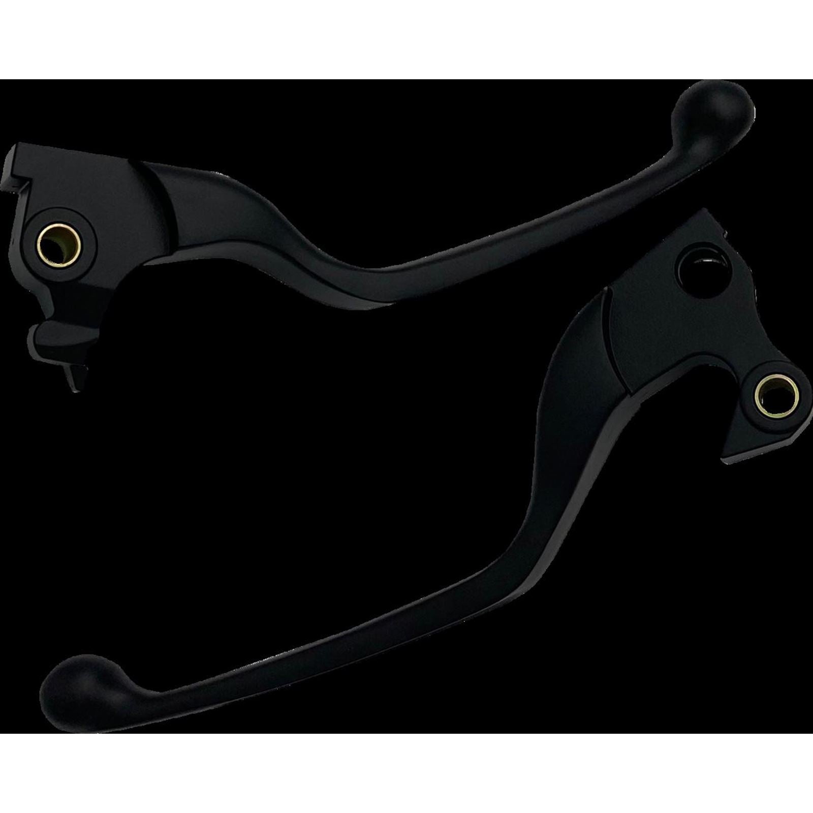 Drag Specialties Lever Set - Narrow - Black 0610-2313_1415535
