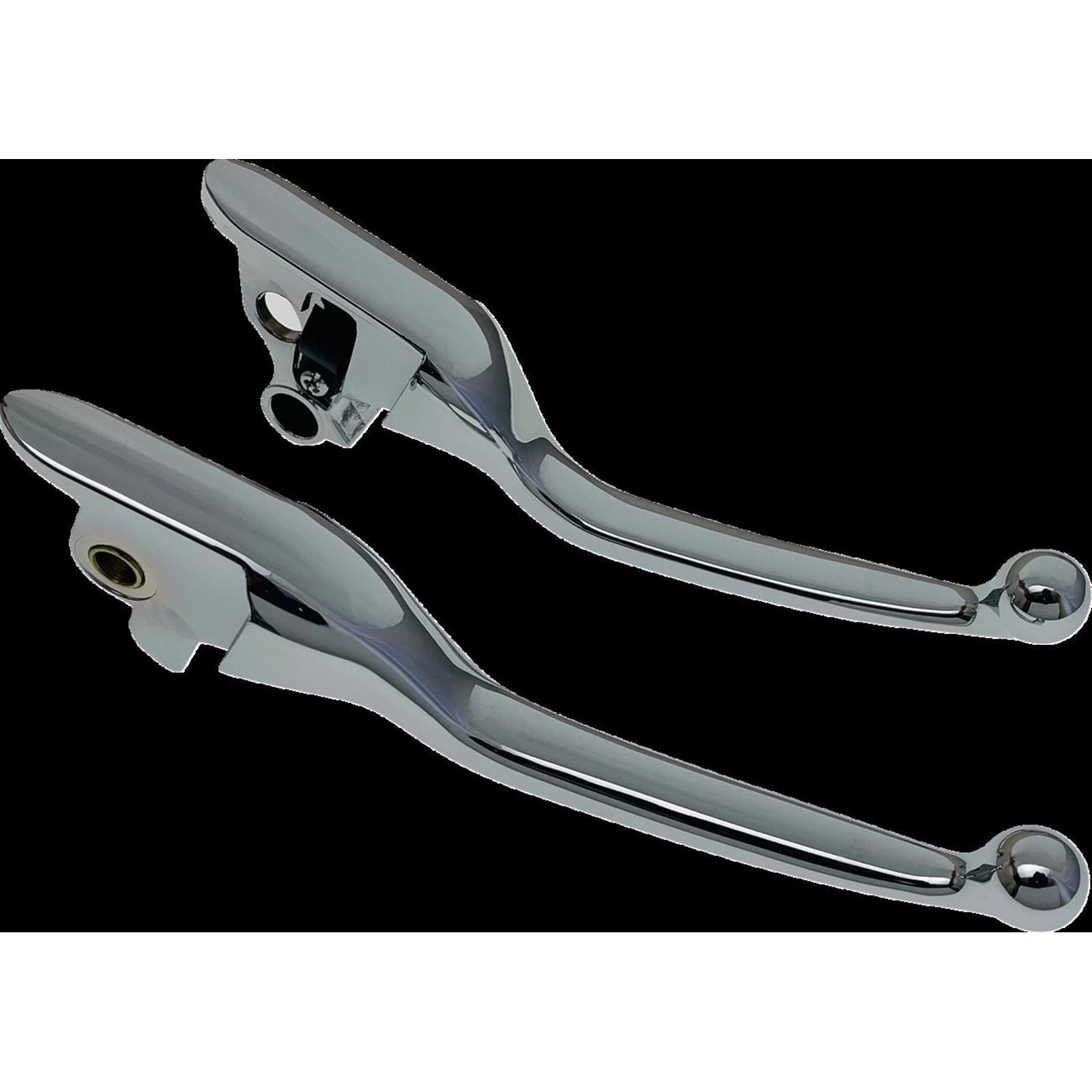 Drag Specialties Lever Set - Narrow - Chrome 0610-2321_1415532