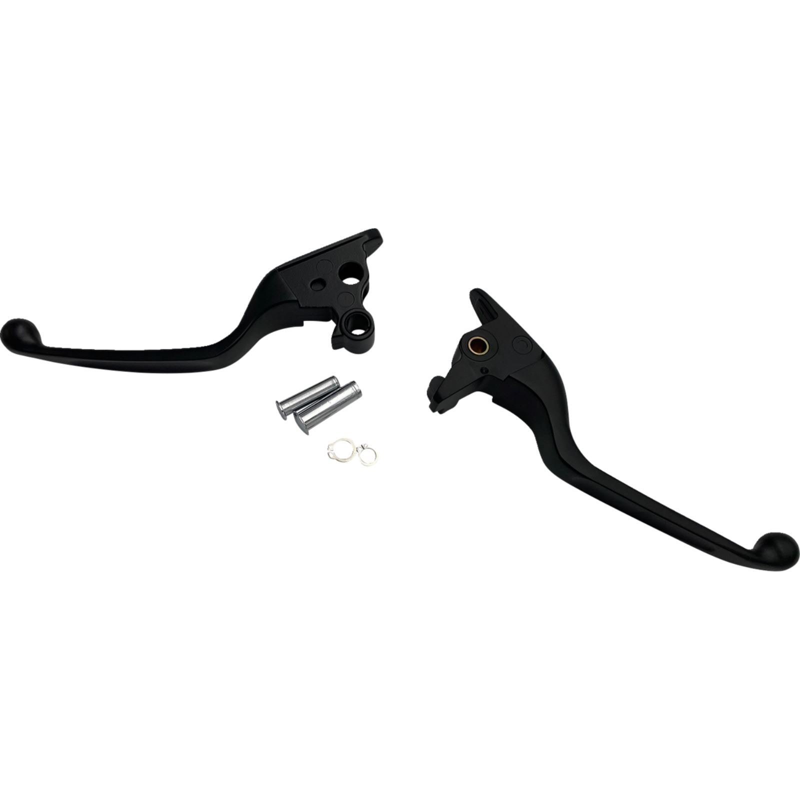 Drag Specialties Lever Set - Narrow - Black 0610-2322_1399334