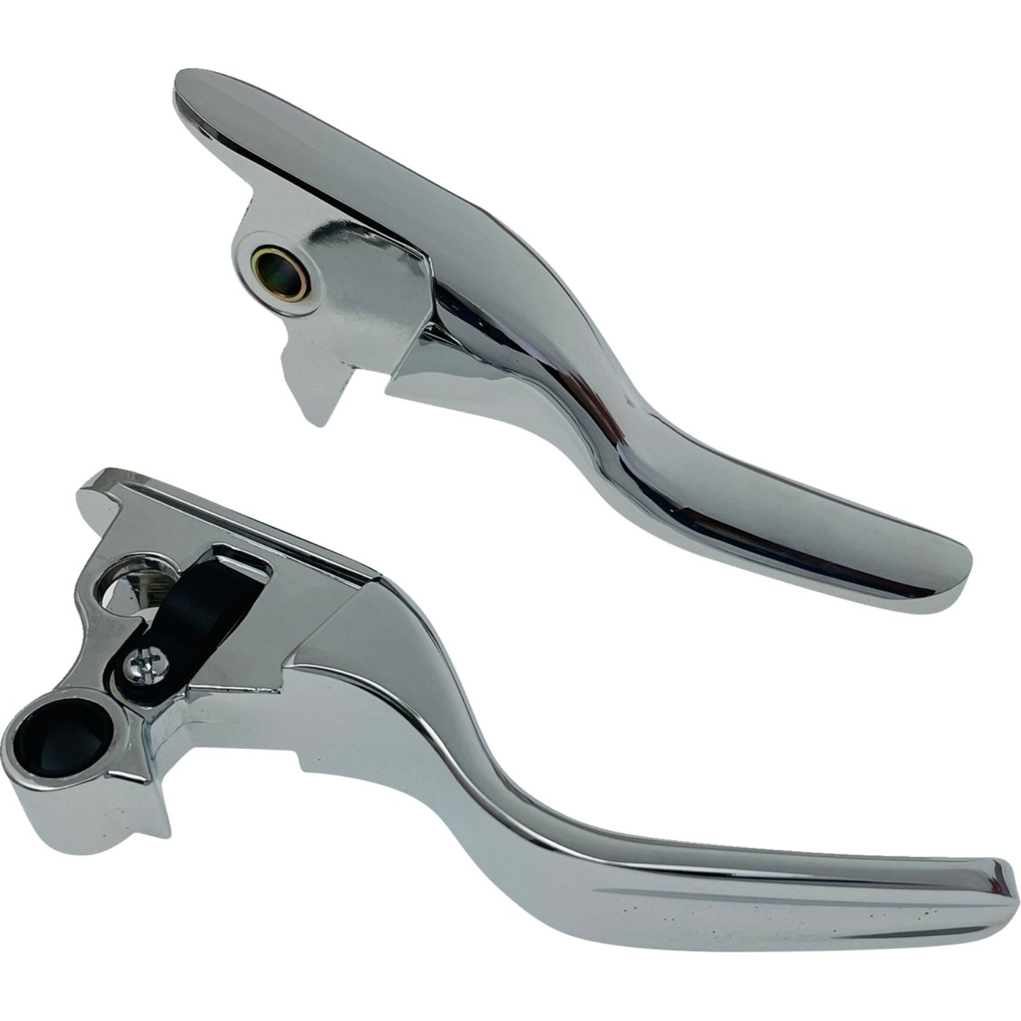 Drag Specialties Lever Set - Short - Chrome 0610-2323_1400937