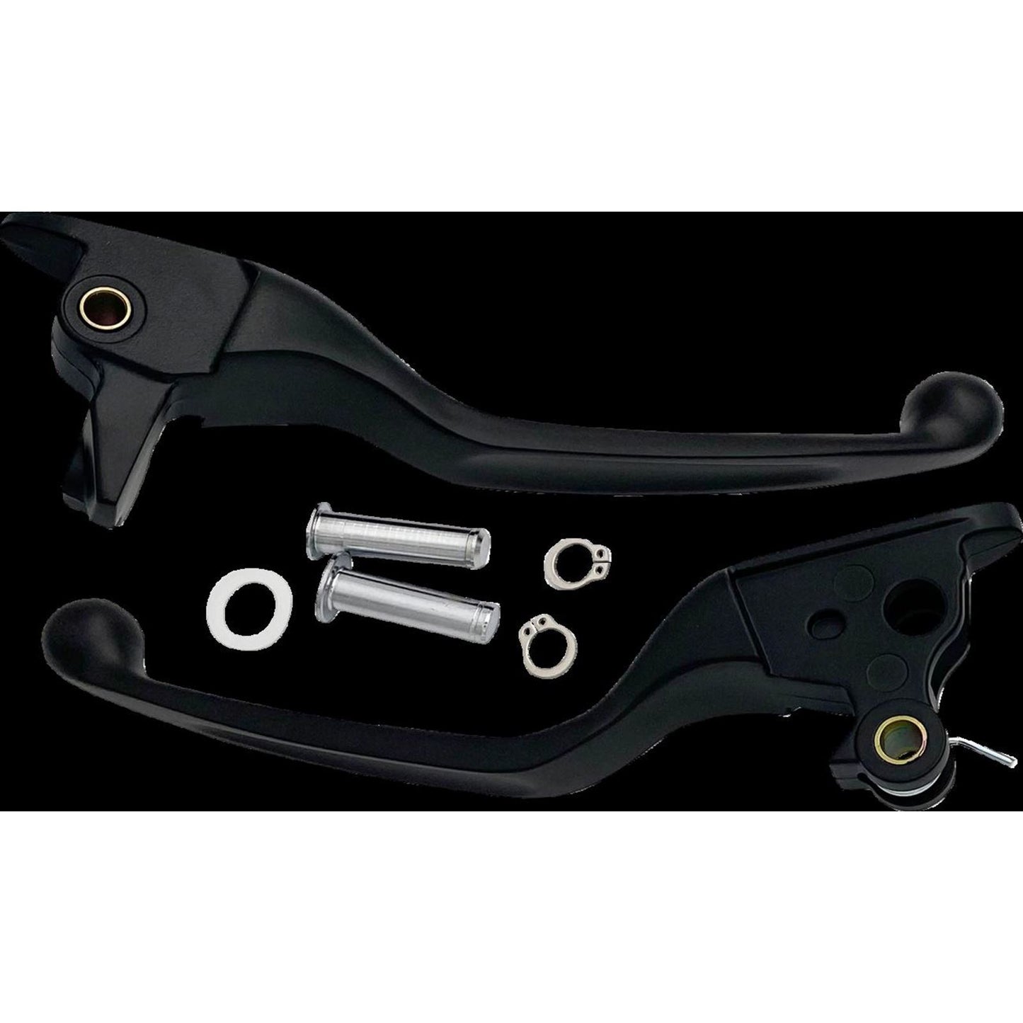 Drag Specialties Lever Set - Narrow - Black [MPN: 0610-2326]_1415531