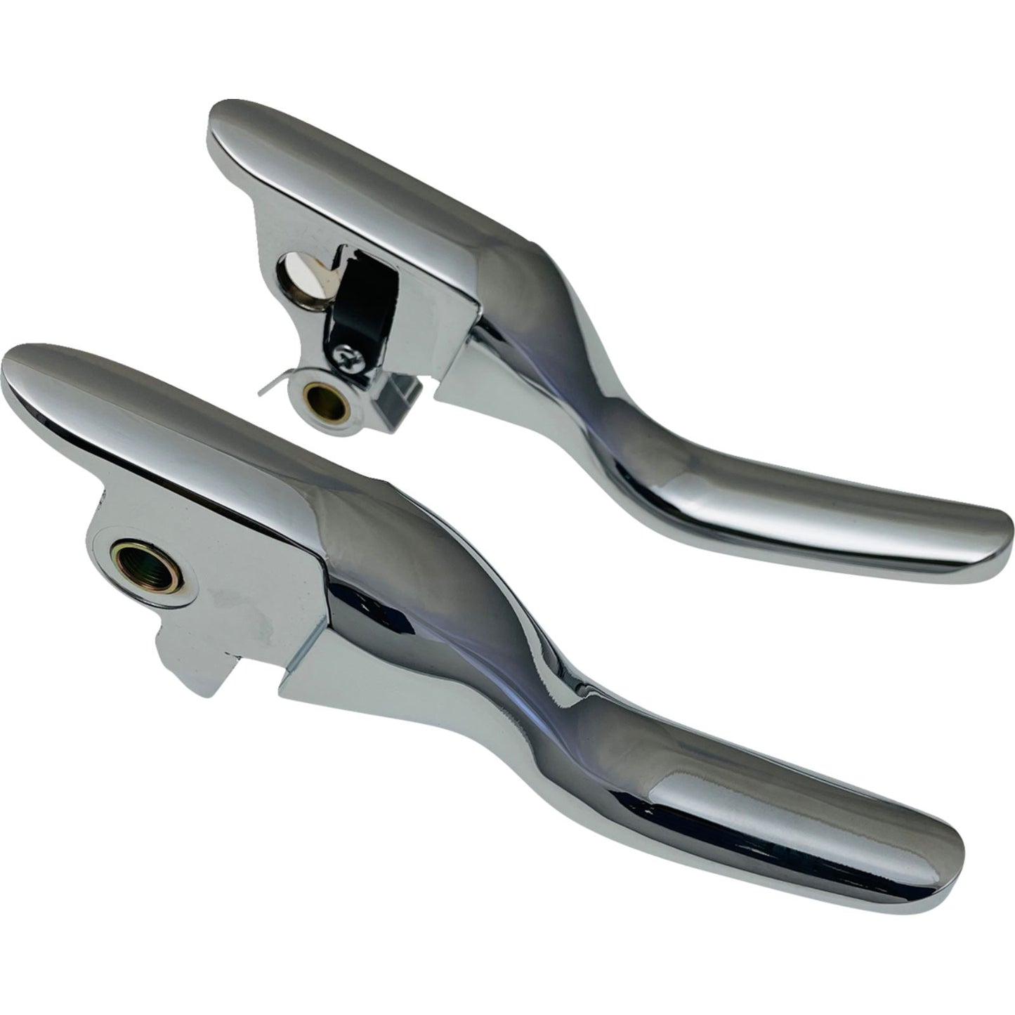 Drag Specialties Lever Set - Short - Chrome 0610-2327_1400935