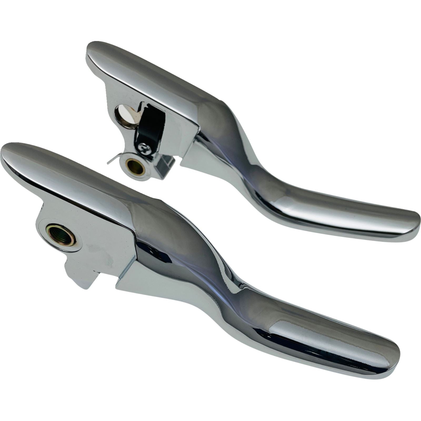 Drag Specialties Lever Set - Short - Chrome 0610-2327_1400935