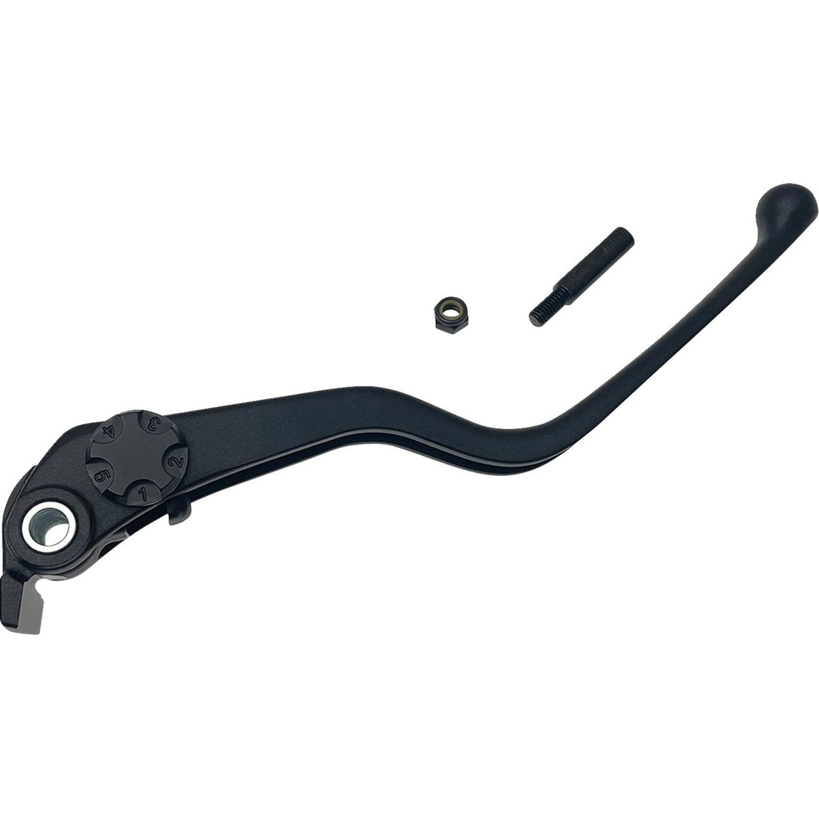 Drag Specialties Wide Blade Replacement Brake Lever - Black [MPN: 0614-1928]_1882928