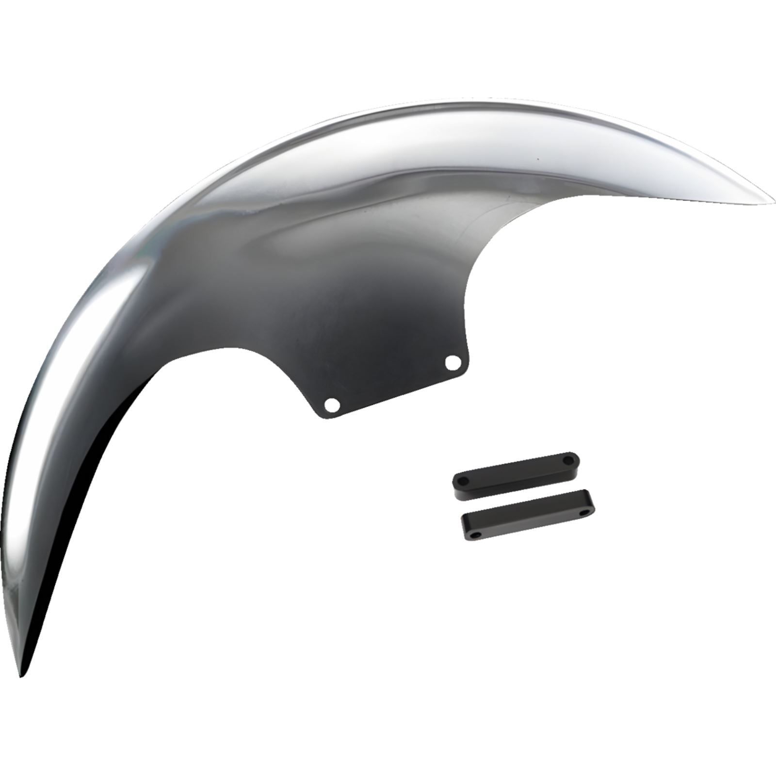 Paul Yaffe's Bagger Nation Cafe Front Fender - 19" Wheel - With Black Adapters [MPN: PYO:CAFÉ-OEM-23CVO-B]_1409662