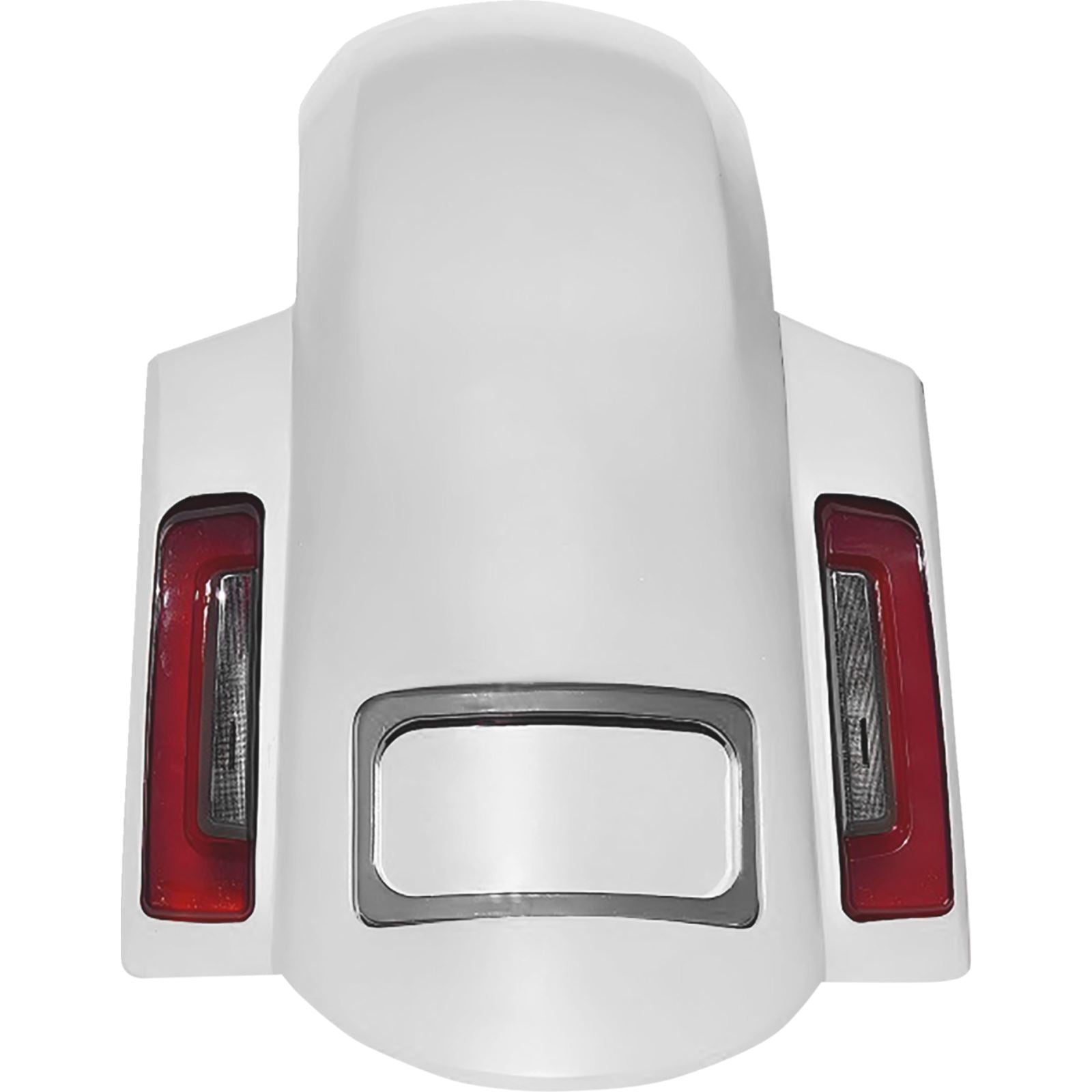 Paul Yaffe's Bagger Nation Short Rear Fender - Sport - With Chrome Plate Frame [MPN: PYO:RF-SS-CVO-C]_1409663