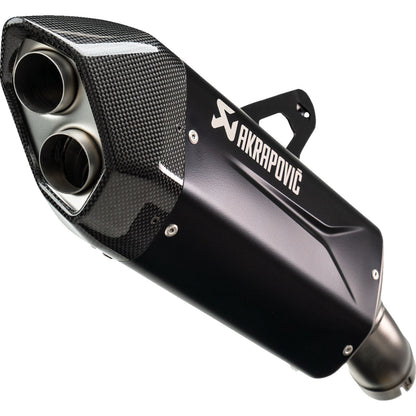Akrapovic Slip-On Line Muffler - Titanium - Black for 2024 BMW	R 1300 GS [MPN: S-B13SO4-HJGTBL]_1405481