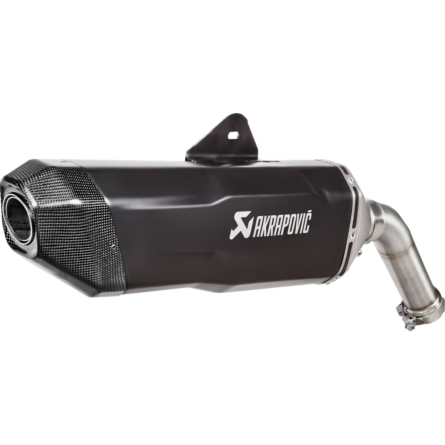 Akrapovic Slip-On Line Muffler - Titanium - Black for BMW [MPN: S-B9SO3-HFBFCTBL]_1399421