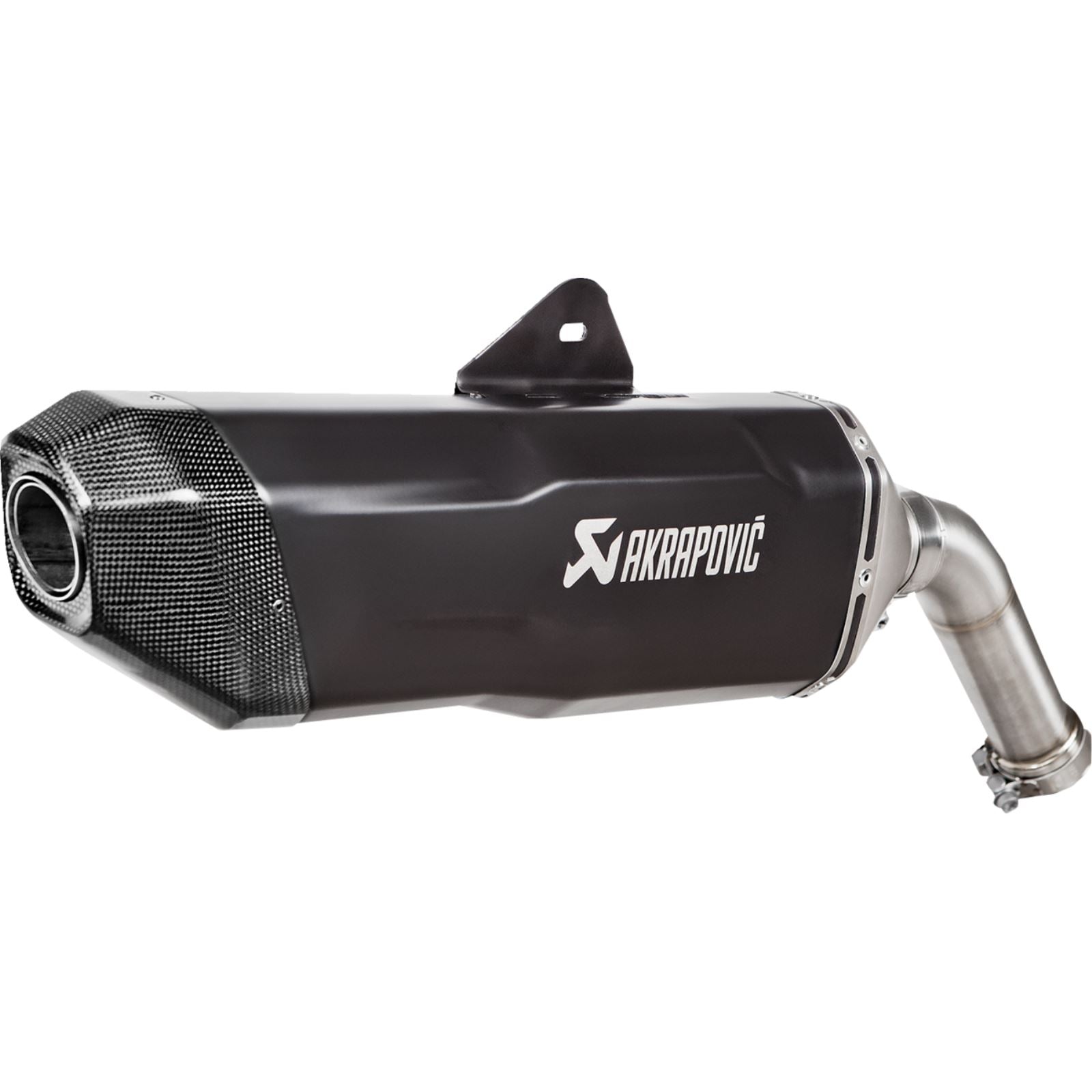 Akrapovic Slip-On Line Muffler - Titanium - Black for BMW [MPN: S-B9SO3-HFBFCTBL]_1399421