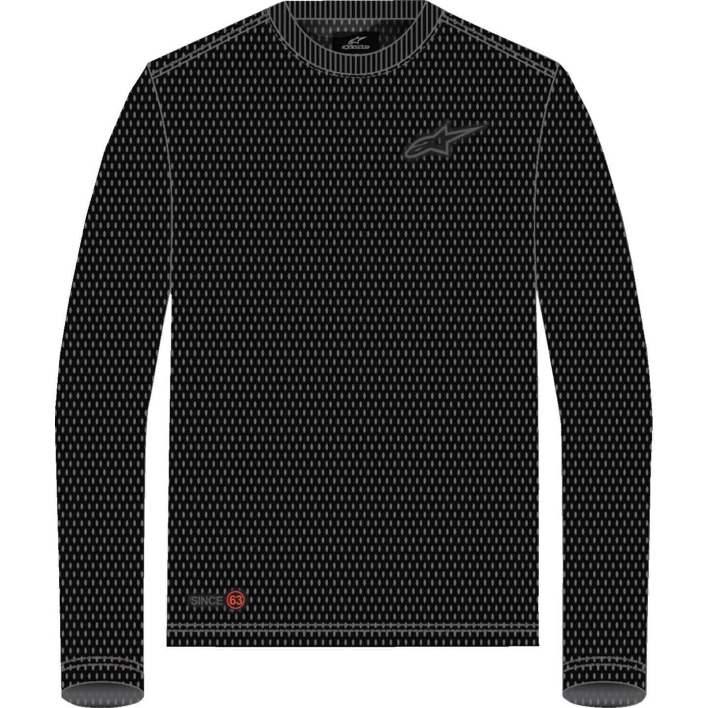 Alpinestars Inclinate Mesh Long-Sleeve T-Shirt - Black_1399501