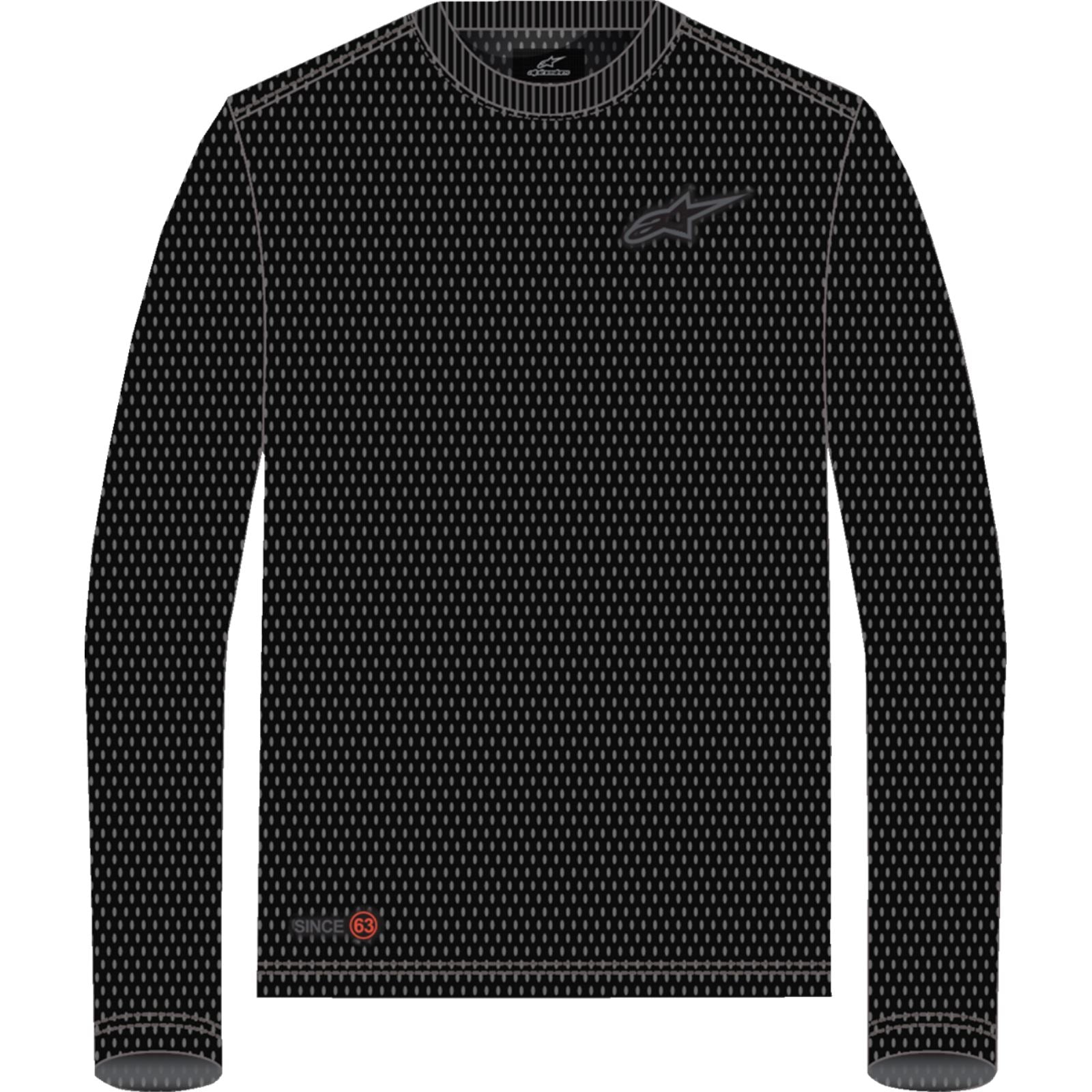 Alpinestars Inclinate Mesh Long-Sleeve T-Shirt - Black_1399501