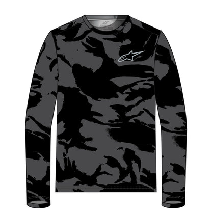 Alpinestars Performance Long-Sleeve T-Shirt - Black/Camo_1408888