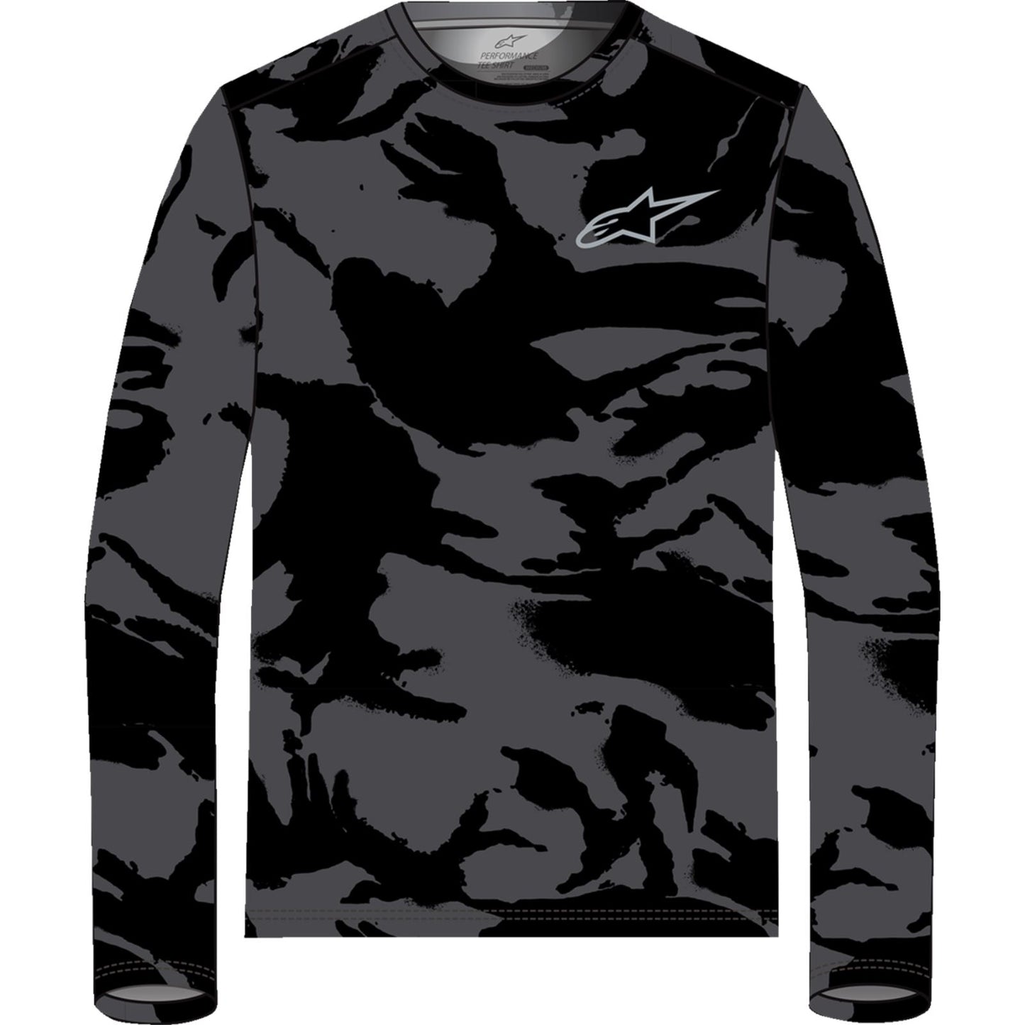 Alpinestars Performance Long-Sleeve T-Shirt - Black/Camo_1399511