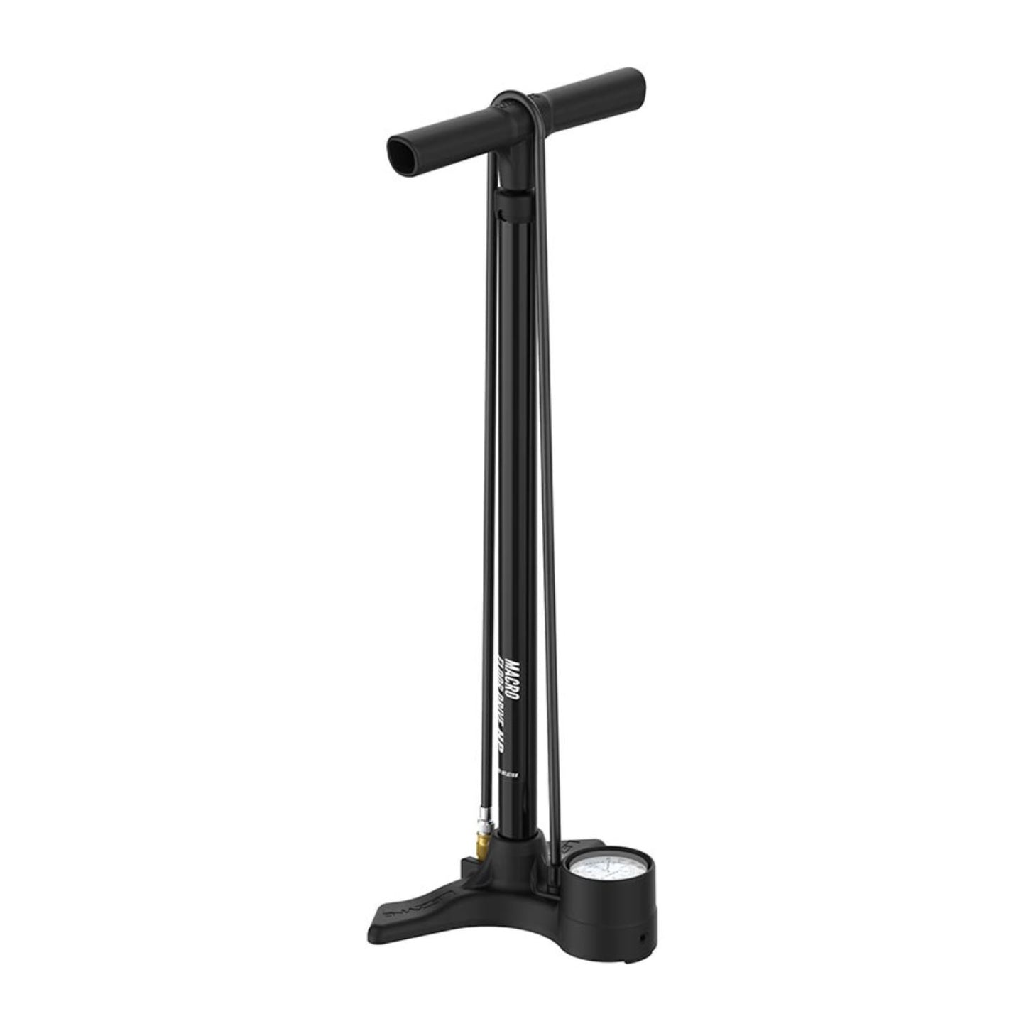 Lezyne Macro Floor Drive ABS Floor Pump - ABS Chuck - 220psi - Black [MPN: 1-FP-MAFL-V147]_1399576
