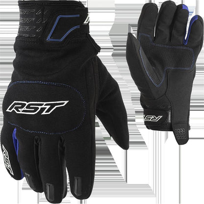 RST Moto Rider CE Gloves - Black/Blue_1424879