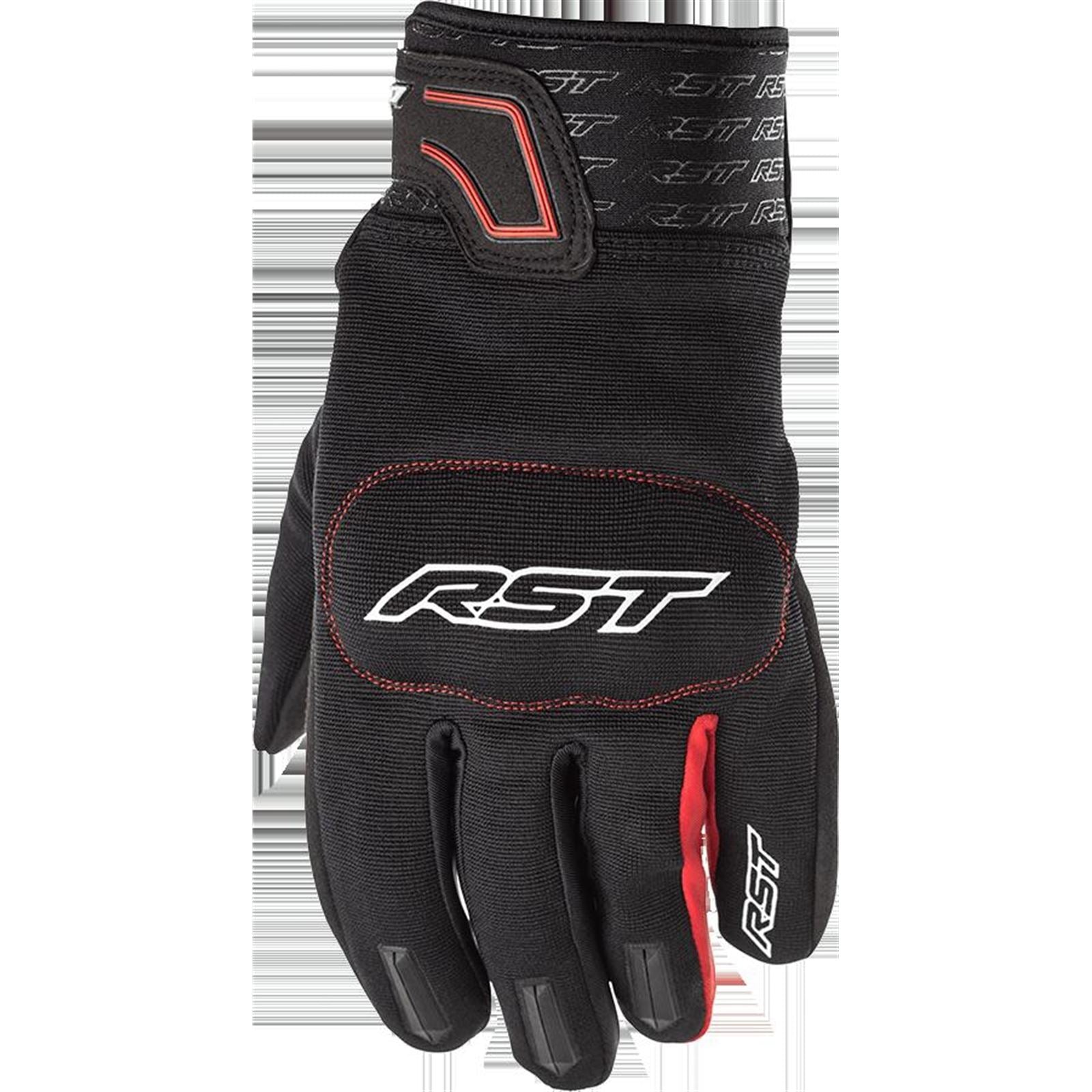 RST Moto Rider CE Gloves - Black/Red_1424950