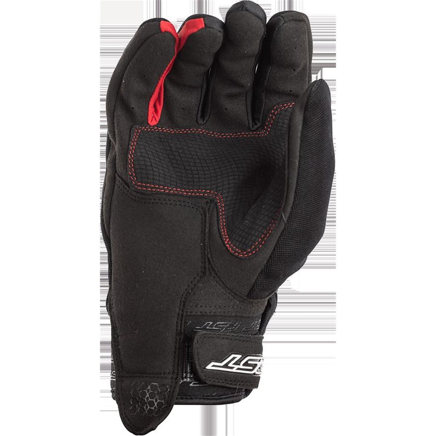 RST Moto Rider CE Gloves - Black/Red_1424951