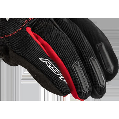 RST Moto Rider CE Gloves - Black/Red_1424955