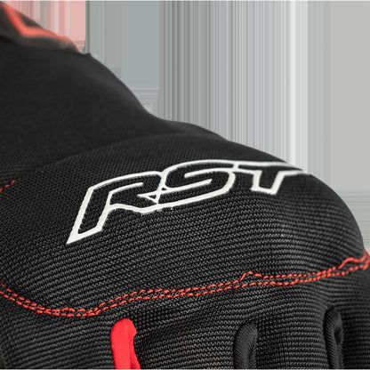 RST Moto Rider CE Gloves - Black/Red_1424956